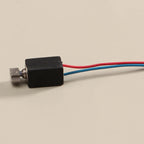 5Pcs 4*8mm 3V Mini DC Coreless Vibration Motors with Eccentric Wheels, for DIY Toys and Massagers