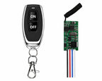 FUNNYSHIELD 433Mhz RF Relay Receiver 12V 24V Wireless Remote Control Micro Receiver Module Controller Switch Power Transmitter