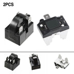 Starting Relay Refrigerator PTC Starter Relay Replacement 1/2/3/4Pins 12ohm Compressor Overload Protector
