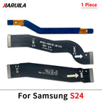 50Pcs，NEW Main FPC LCD Display Connect Wi-Fi Signal Antenna USB Mainboard Flex Cable Ribbon For Samsung S24 S24 Plus S24 Ultra