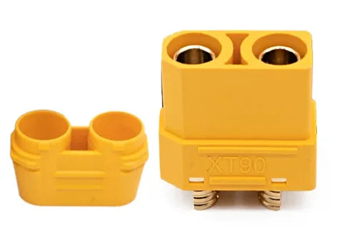 XT90S Anti-fire Electric Vehicle Lithium Battery Modification Interface QS8-S Power Charging Plug XT90 Male Female Diamond Shell
