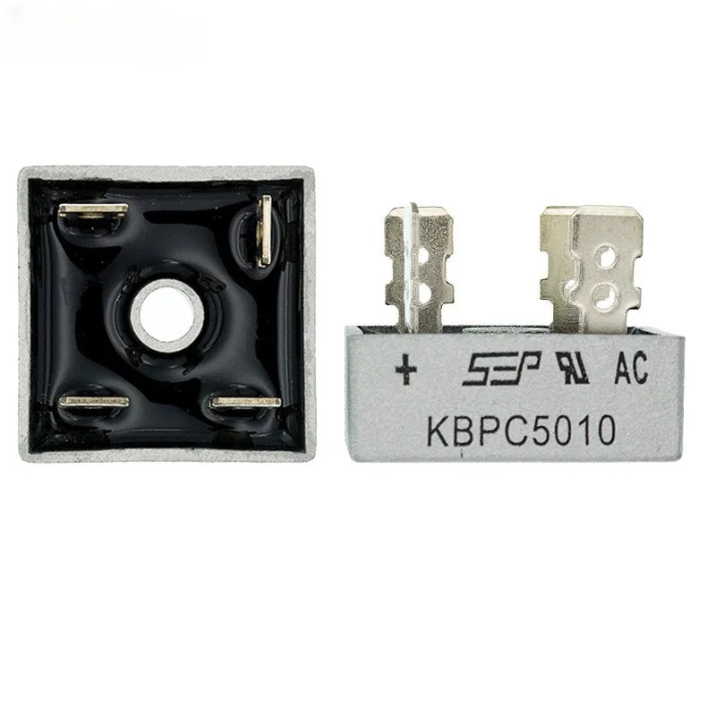 LAUBEI 2PCS/Lot KBPC5010 Diode bridge rectifiers diodes 50A 1000V KBPC 5010 power rectifier diode electronic components