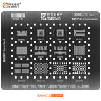 for EMMC EMCP/UFS/LPDDR/NAND/PCIE BGA Reballing Stencil   Flash Memory  BGA153 BGA254 BGA162 BGA169 BGA186 BGA221 BGA254