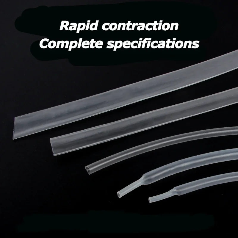 20/50/100/200M/ roll Heat Shrink Tube  Transparent 3: 1 ratio Adhesive Lined with Glue Dual Wall Tubing Wrap Wire Cable kit