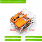 Wago wiring terminal 221-412 221-412 221-413 221-415 221-612 221-613 221-615 221-2411 Original  Wiring connector 20PCS/LOT