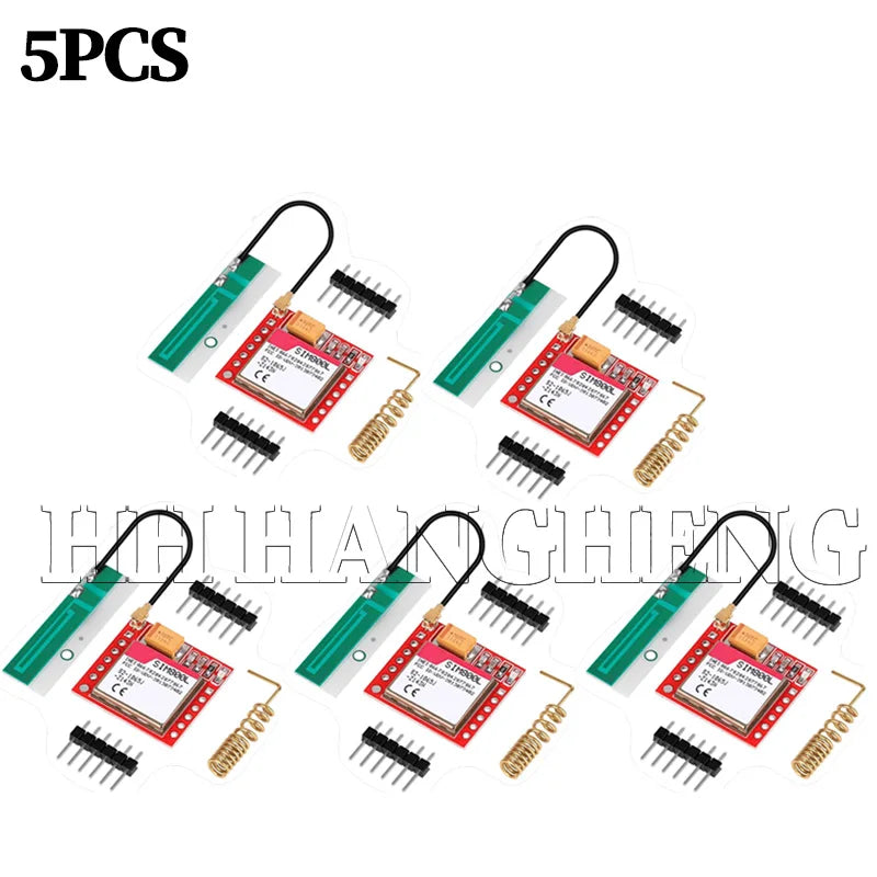 10-1PCS Mini Smallest SIM800L GPRS GSM Module Micro SIM Card Core BOard Quad-band TTL Serial Port for arduino