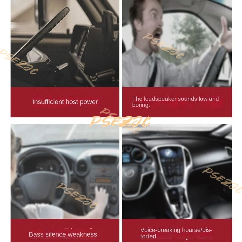 4-Channel Car Audio Modification for Android Dedicated Four Way DSP Car Audio Amplifiers