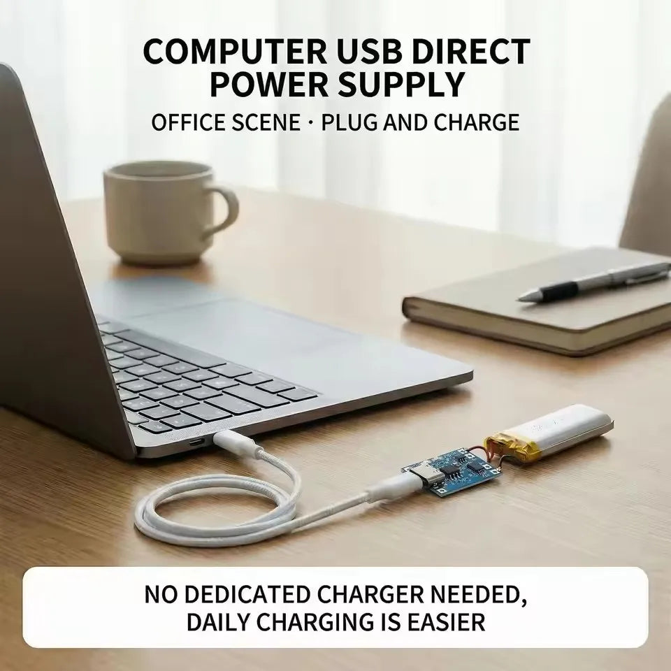 1-20Pcs Type-C/Micro/Mini USB 5V 1A 18650 Tp4056 Lithium Battery Charger Module Charging Board with Protection Function Li-Ion