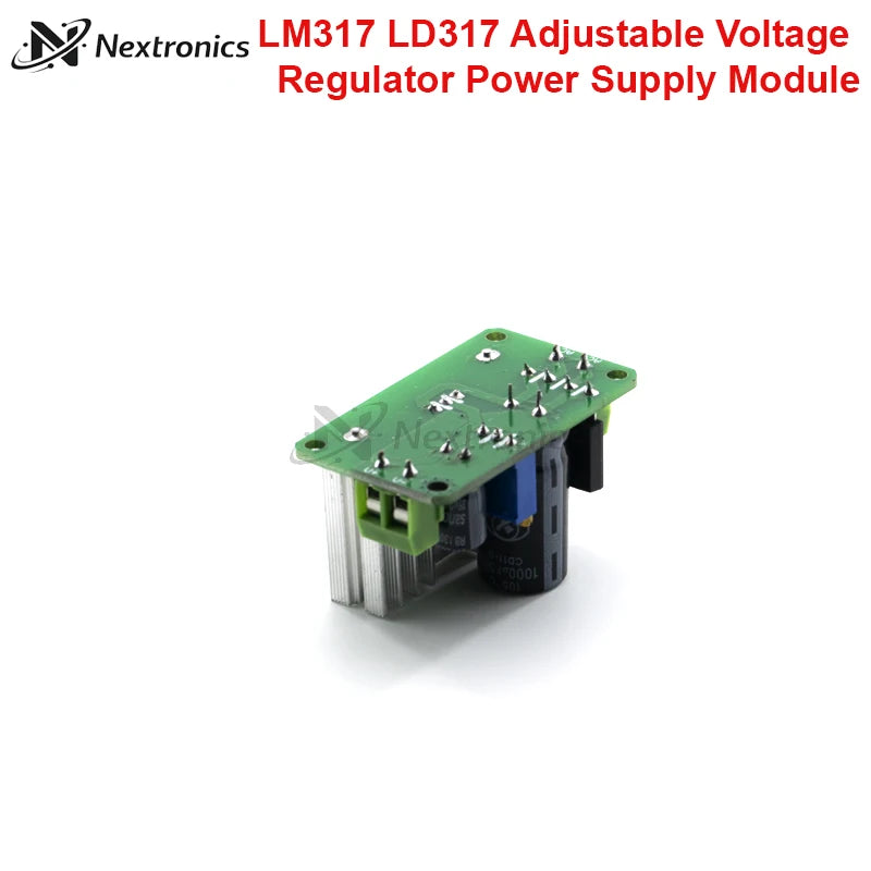 1PCS LM317 LD317 Adjustable Linear Voltage Regulator Power Supply Module Step Down with Rectifier Filter