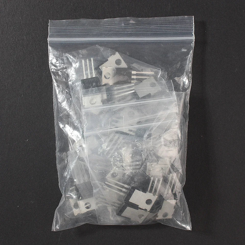 35PCS TO-220 PNP NPN Transistor Kit Pack, TIP31C TIP32C TIP41C TIP42C TIP122 TIP127 TIP142 Electronic Components set