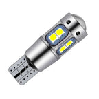 2Pcs Super Brigh T10 W5W 168 192 Led Tail Light White 3030 10SMD 12V Car Led Auto Lamp CANBUS NO Error Car Marker Parking Bulb