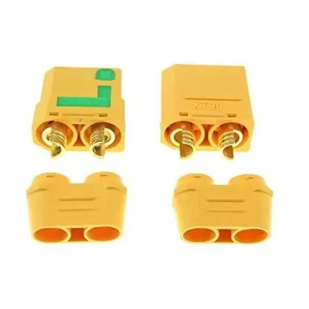 10 Pairs Amass XT90S XT90-S XT90 Connector Anti-Spark Male Female Connector for Battery, ESC and Charger Lead