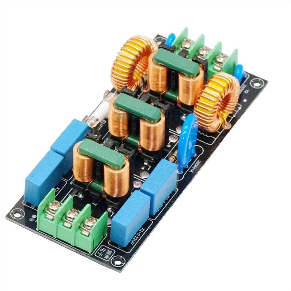 AB97-DC EMI Filter Four-Level Audio AC 220V Power Supply EMI 110V Differential Mode Common Mode EMC Safety Rules FCC 8A