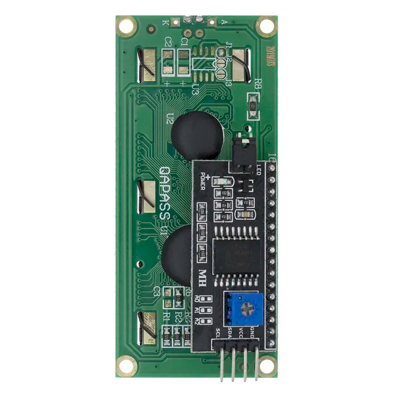 LCD1602 I2C LCD Module Blue / Yellow Green Screen 16x2 Character LCD Display 5V PCF8574 PCF8574T IIC Adapter Llate for Arduino