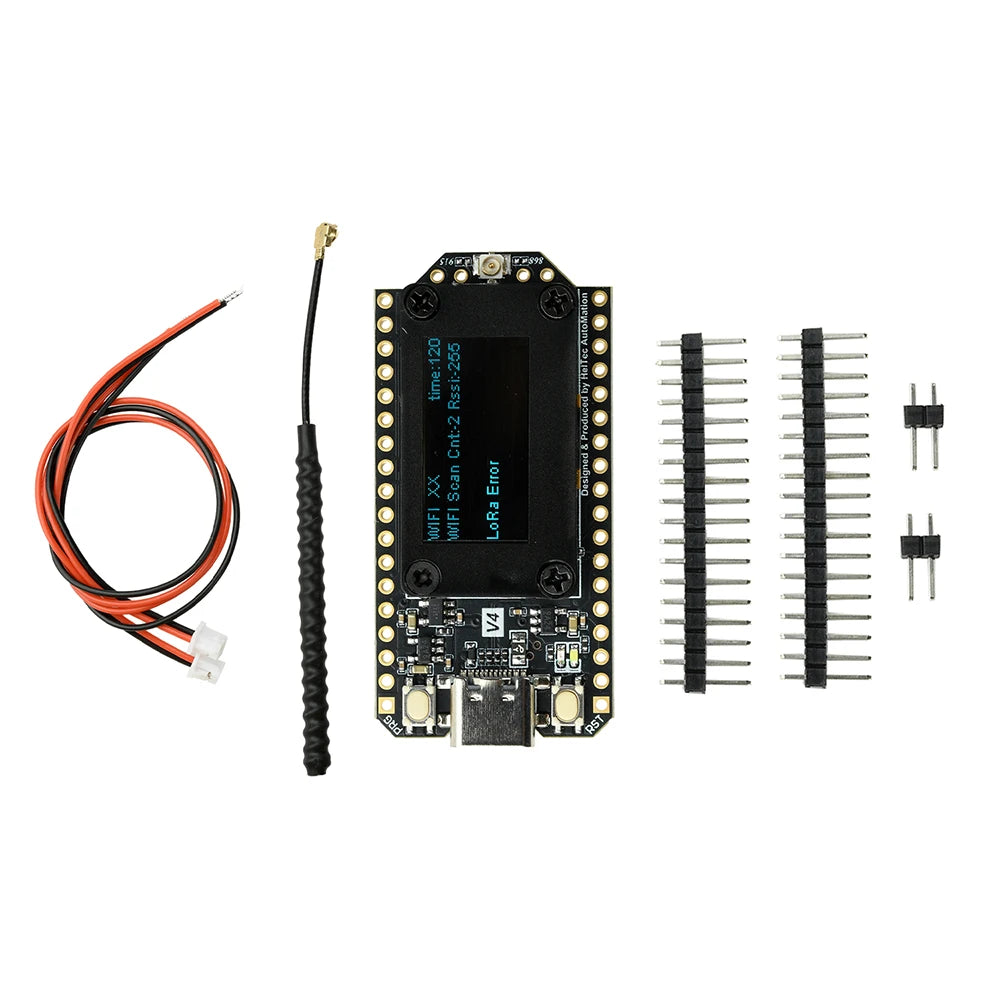 New Heltec V4 0.96inch OLED Solar Powered LoRa 32 Dev-Board GPS ESP32 SX1262 WiFi BLE Low Power For Arduino IoT Meshtastic ﻿