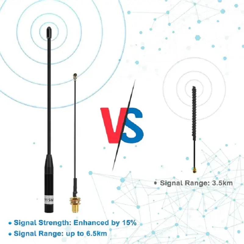 FULL-Wifi Halow Antenna 915Mhz 10Dbi Omni Whip Antenna-SMA Soft Antenna For Meshtastic Lora For Heltec V3 V4 Wio Tracker L1