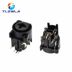 1PCS 3pin XLR Female Socket Connector Panel Mount Mixer Microphone Audio Speakers Plug Adapter