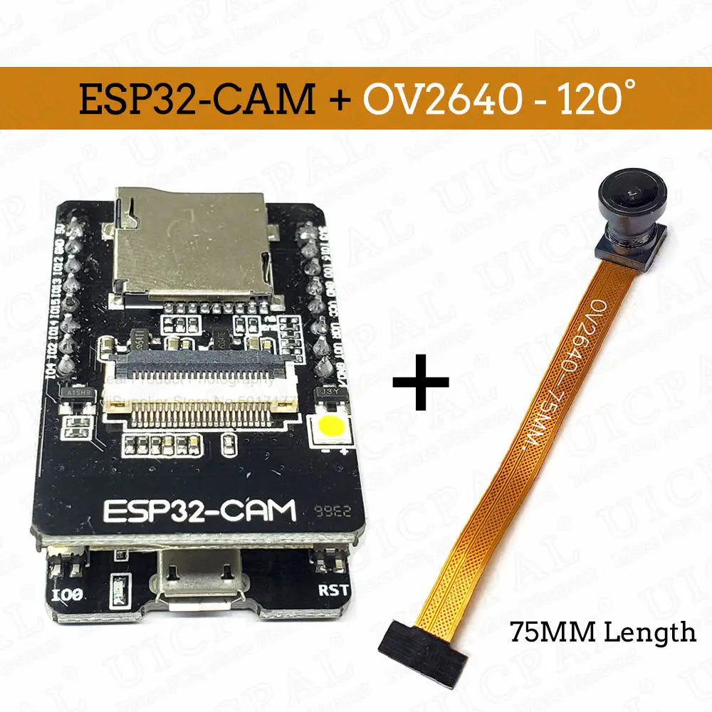 Original ESP32-CAM Camera Module Kit 2.4 GHz WiFi Bluetooth 8MB PSRAM OV2640 Camera Module 66 120 160 Degree 850nm Night Vision
