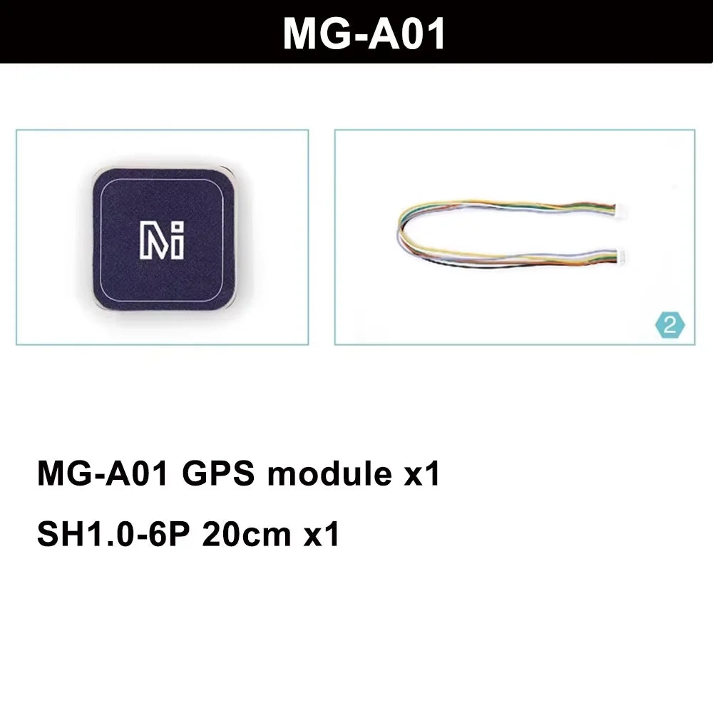 MicoAir MG-A01 GPS Adopt the UBLOX-M10 Chip Integrate the QMC5883L Geomagnetic Compass