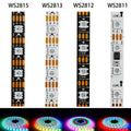 WS2812B WS2811 WS2813 WS2815 5050 RGB Smart LED Strip Lights WS2812 30/60/144Pixels/Leds/m Individually Addressable IC DC5/12V