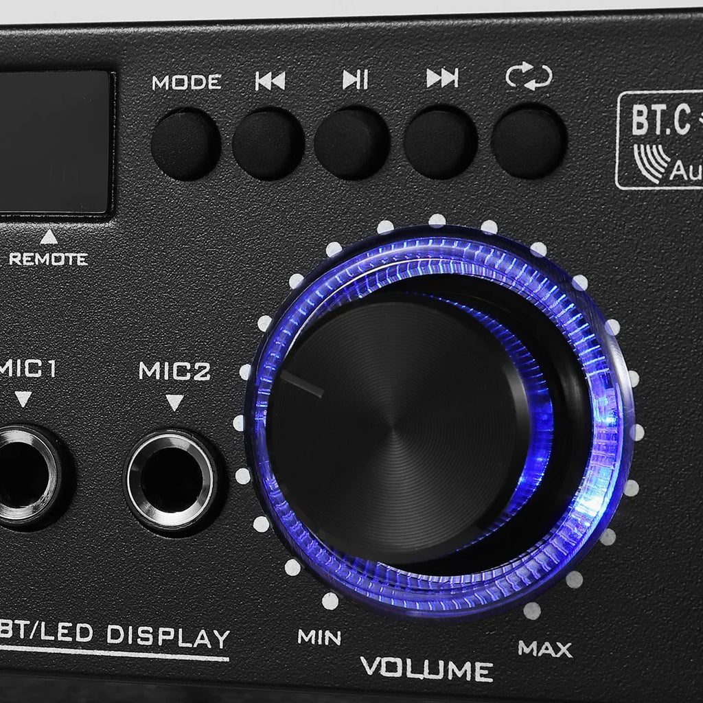 Woopker AK35/AK45 Pro/AK55 Digital Amplifier Bluetooth Sound Amplifier 2 Channel HIFi FM USB Audio Amp For Home Car Karaoke