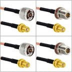Wireless Antenna Extension Cable SMA Male Female RP To N Plug Jack With Nu Pigtail Adapter RG316 15cm NEW Wholesale