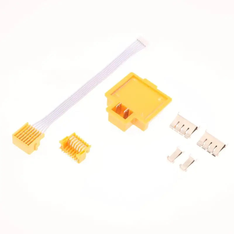 (.) BL1850 BL1830 PCB BMS 7Pin Charger Female Wiring Harness/Male Battery Holder/Charging Protection Board Connector Terminal
