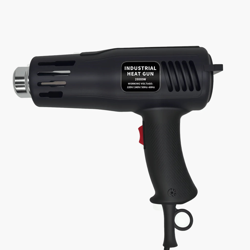 2000W Hot Air Gun High Power Temperature Regulating Industrial Electric Heat Gun Automobile Film Baking Gun Tool