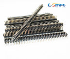 10pcs 2.54mm SMD SMT Double Row 2*3/4/5/6/7/8/10/12/15/20/40P Rohs Gold-plated Vertical PCB Surface Mount Male Pin Header Strip