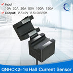 Hall Effect Current Sensor 2.5v 0.625V 1.65V 10A 20A 50A QNHCK2-16 Split Core Current Transducer Transformer Clamp CT 2.5V 2V