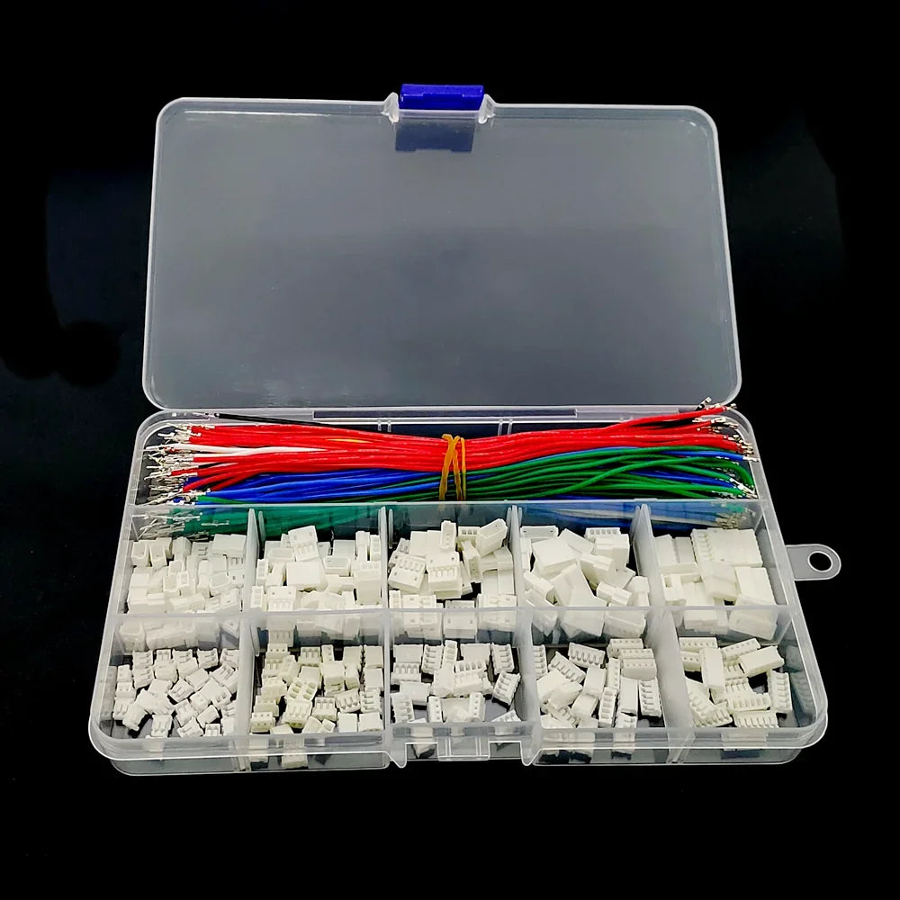 JST ZH 1.5mm Pitch Extension Cable Male Female Connector 2/3/4/5/6 Pin Housing Adapter with 28AWG Pre-Crimped Silicone Wire 15cm