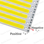 5pcs 12V COB LED Strip Light Bulb 120mm LED Chip Red Blue White Green Yellow For DIY Reading Light Staircase Kitchen Work Light