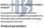 Ra-01SC   Ra-01 RA-02 LoRa SX1278 433Mhz Wireless Spread Spectrum Transmission Module Most Distant 10KM For arduino