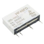 10PCS HF49FD Relays 5V 12V 24V DC HF49FD-005-1H11 HF49FD-012-1H11T HF49FD-024-1H12T F49FD-005 012 024 1H11 1H12 5A 100% Original