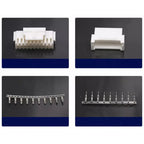 10Sets PHB 2.0mm Double Row with Buckle PHSD 2*2/3/4/5/6/7/8/9/10Pin Air Docking Male Female Housing Wire Terminal Connectors