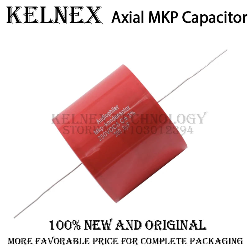 1PC Audiophiler Axial MKP Capacitor Audio 250V 400V 630V 4.7UF/400V 10UF 1.0UF 1.5UF 6.8UF 8.2UF Frequency Dividing Capacitance