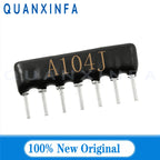 10PCS 8PIN 9PIN 7PIN 6PIN 5PIN 4PIN 10PIN DIP Network resistor array 47R 100R 330R 510R 680R 1K 2.2K 3.3K 10K 100K ohms