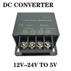 DC 12V 24V to 5V 5A 10A 15A DC DC Converter Step Down Voltage Regulator Buck Converter Car Power Supply Transformer Module