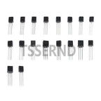 Transistor Assorted Kit TO-92 18kinds*10pcs=180pcs 2N2222 S9013 S9014 S9015 S9018 S8050 S8550 5551 5401 2N3904 2N3906 C1815