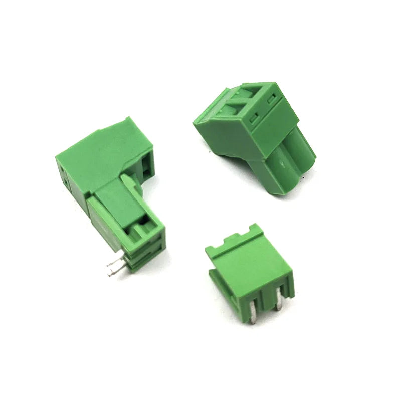 5Pairs 5.08mm Terminal Block 2/3/4/5/6/7/8/9/10/12P Screw Plug-in PCB Terminal Block Open Pin Male/Female Pluggable Connector