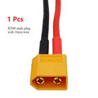 XT60 Male Female Bullet Connectors Plug Adapter With 14 AWG Silicon Wire For ESC Lipo Battery Extension Quadcopter Multicopter