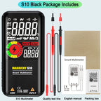 MAXRIENY Smart Digital Multimeter USB Rechargeable True RMS EBTN DC AC Voltage Capacitance Ohm Diode NCV Hz Live WireTester
