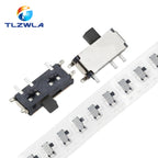 50PCS Mini 7-Pin On/Off 1P2T SPDT MSK-12C02 SMD Toggle Slide Switch For MP3 MP4