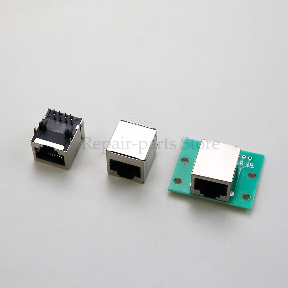 1 Piece RJ45 Adapter Board To XH2.54 Modular Ethernet Connector Adapter Network Interface + Breakout Board + Pin Header