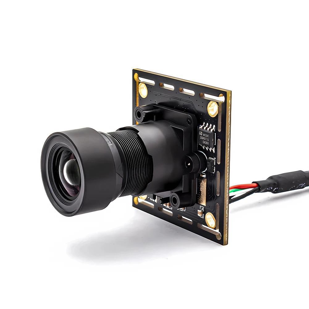 1080P90FPS Global Shutter USB Camera Board with M16 Lens Plug Play High Speed Webcam for Machine Vision and Video Surveillance