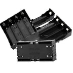2pcs 18650 Battery Box 1/2/3/4 Sections ABS DIY Battery Holder PCB Pin Plug Board with Pin
