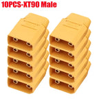 XT90 Male Female Car Connector Plug Welding Terminal Plugs for RC Lipo Battery Drone Auto Airplane Wire Cable Connectors Adapter
