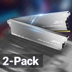 JEYI RAM Heatsink Cooler with Thermal Pads for DDR2 DDR3 DDR4 DDR5 - PC Memory Cooling Kit, Desktop Computer Heat Dissipation,