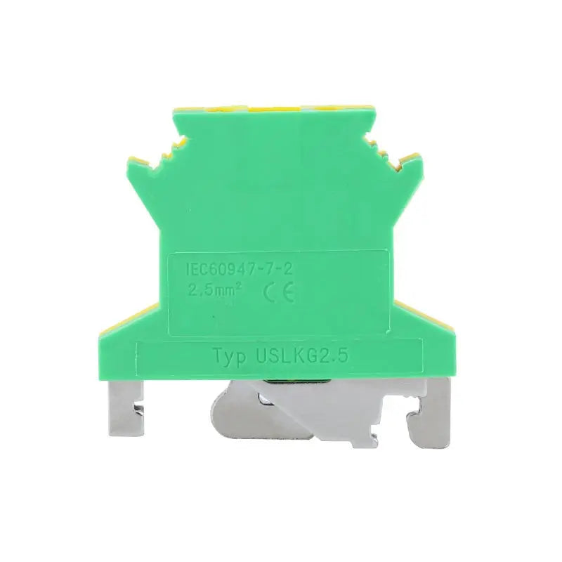 10Pcs USLKG2.5N UK2.5B Screw Ground Earth Protective Modular Wire Electrical Connector DIN Rail Terminal Block USLKG 2.5N 2.5