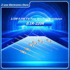 0.25W 0.5W 1W 2W 3W  Wire Fuse Wirewound Resistor Fuse Resistance  0.1 0.15 0.22 0.3 0.47 0.5 1 1.5 2.2 3.3 4.7 5.1 10 20 47 10R
